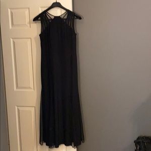 Black formal dress